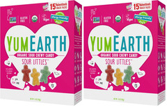 Yumearth Valentine Organic Sour Littles Chewy Candy – Allergy Friendly (Top 9 Fr