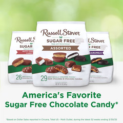 Russell Stover Sugar Free Assorted Chocolates Candy 15.7 oz Bag