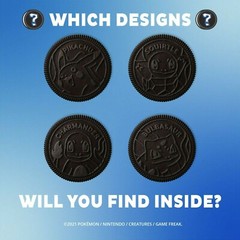 NEW Nabisco Oreo Pokemon Chocolate Sandwich Cookies