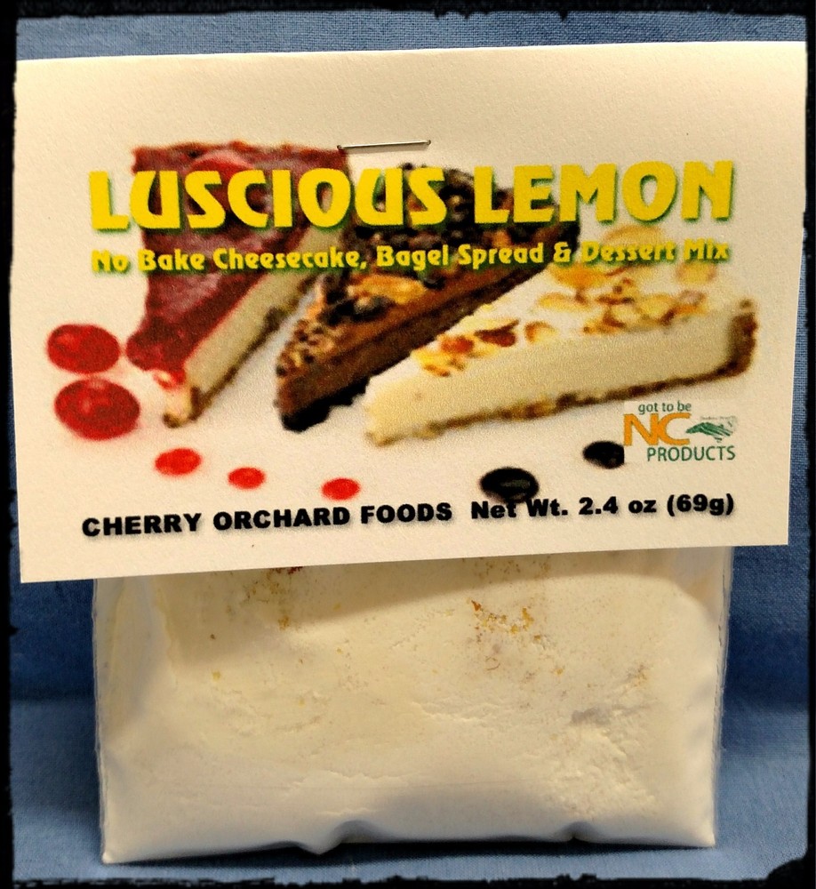 Luscious Lemon Dessert Mix (2 mixes) fruit dips cheesecakes cream pies spreads