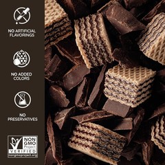 Loacker Dark Chocolate Wafer Cookies – 8.82 Ounce (Pack of 1),