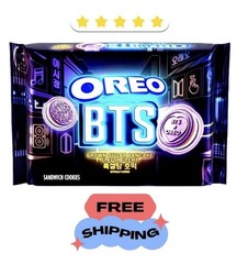 Limited Edition OREO x BTS Brown Sugar Pancake Cookies 10.68 oz Sealed Rare!