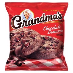 Grandma’s Chocolate Brownie Cookies, 2.5 Ounce (Pack of 60)