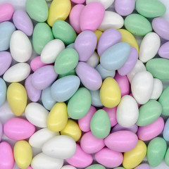 Jordan Almonds Candy – Pastel Candy-Coated Almonds, Edible Confectionery Snack (
