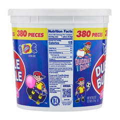 Dubble Bubble Bubble Gum 380 Pieces – Original Flavor Bulk Tub. Free Shipping