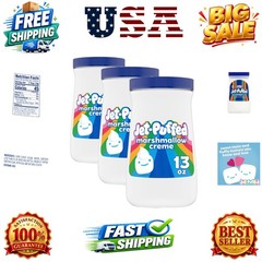 Marshmallow Creme, 13 Oz Jar Pack of 3