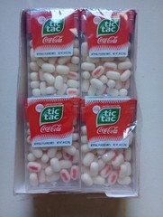 Limited Edition Tic Tac Made With Coca Cola 12 Pls In Original Package PKG Torn