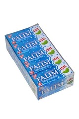 FALIM ISIL Carbonated Mint Flavored Sugar Free Chewing Gum 900 pieces EXPRESS