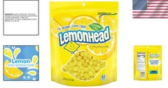 Resealable Bag of Hard Lemon Candy 12 oz – A Round Treat for All Ages