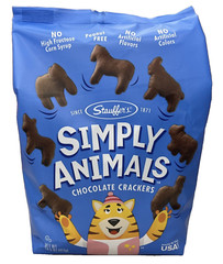 Stauffer’s Simply Animals Chocolate Crackers 14.5 oz Stauffers