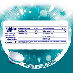 Mentos Clean Breath Hard Mints, Intense Wintergreen Flavor, Easter Candy, Easter