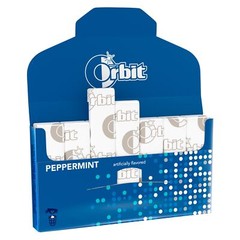 Orbit Peppermint Sugarfree Gum, 14 count (Pack of 24)
