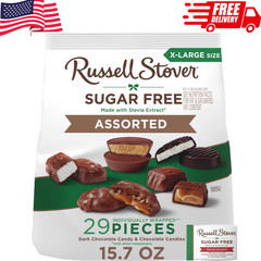 Russell Stover Sugar Free Assorted Chocolate Candy 15.7oz Bag