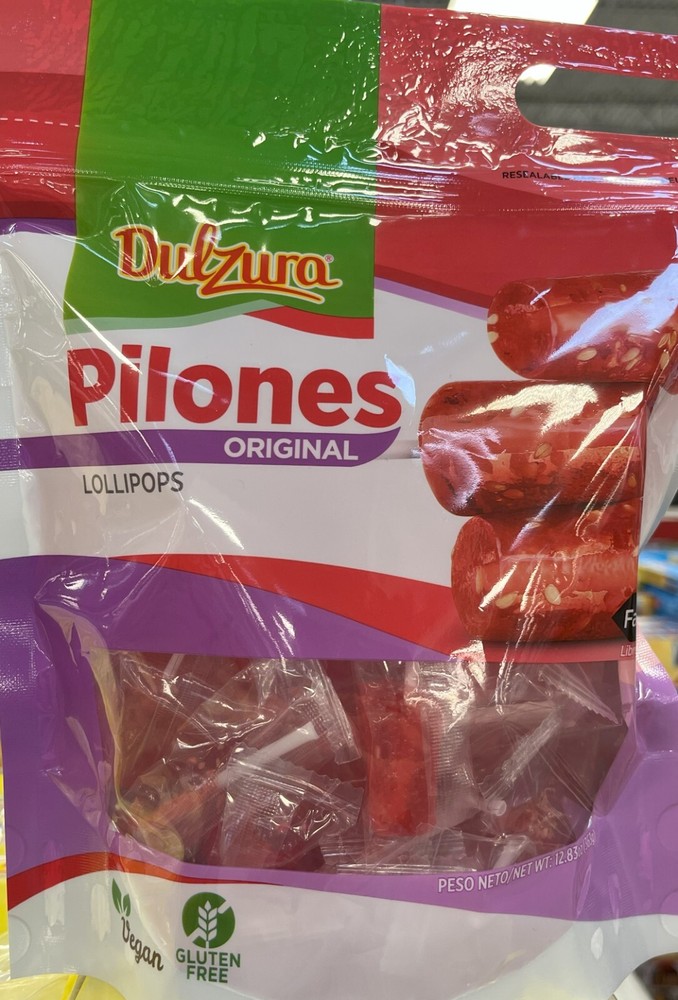 Dulzura Puerto Rico Pilones Lollipops Family Pack 12.83 oz Gluten Free Vegan