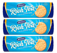 McVitie’s Rich Tea Classic Biscuits 300g PACK OF 3