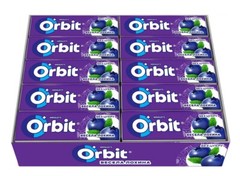 10 Pack WRIGLEY’S Orbit Blueberry Chewing Gum Full 100 pellets