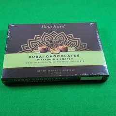 Bouchard Luxurious Dubai Chocolate With Pistachio & Knafeh, 41 Pieces (16.01 oz)