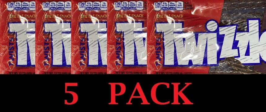 5x TWIZZLERS Twists HERSHEY’S CHOCOLATE Licorice Candy 12 oz Bag – 5 PACK