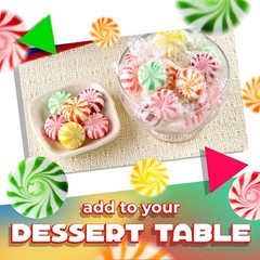 Starlight Assorted Fruit Flavored Mints, Bulk & Delicious Hard Candy (2 Pounds)