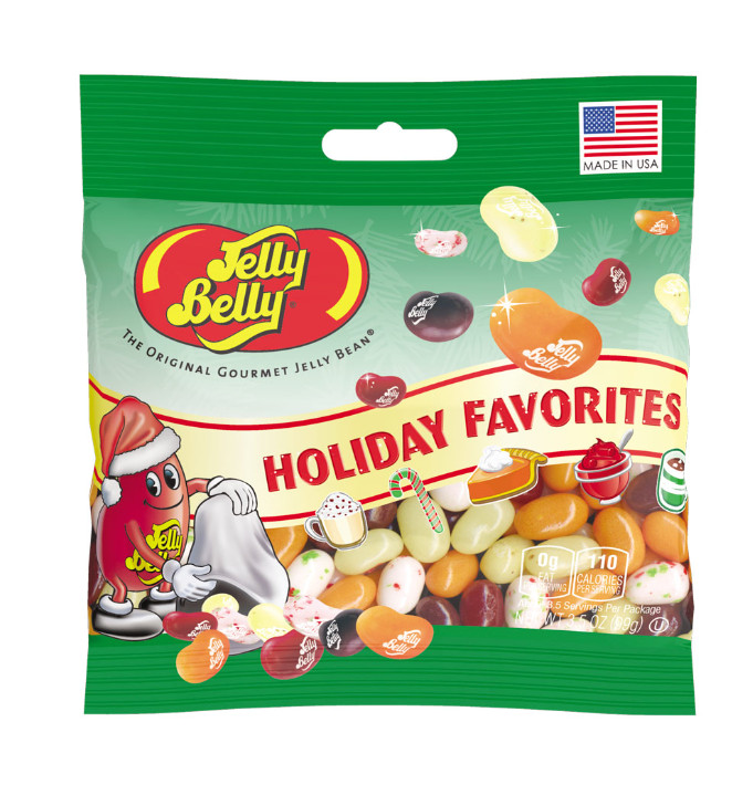 Jelly Belly 3.5 oz HOLIDAY FAVORITES Gourmet Jelly Beans Candy ** BB 9/2026 **