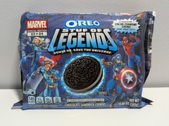 MARVEL OREO Stuf of Legends Chocolate Sandwich Cookies Special Edition 10.68 #3