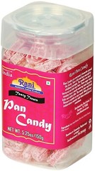 Rani Pan Candy 5.25oz (150g) Vacuum Sealed, Easy Open Top, Resealable Container