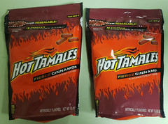 Qty 2 – HOT TAMALES – Fierce Cinnamon – 10 oz Bag x 2 = 20 oz – Best 7/2025