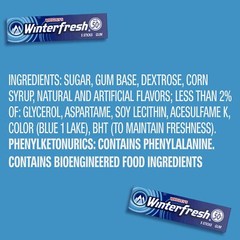 Winterfresh Wrigley’s Chewing Gum Bulk Pack, 5 Sticks Per Pack (Pack of 40)