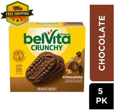 belVita Chocolate Breakfast Cookies – Pack of 5 (4 Cookies in Each Pack)
