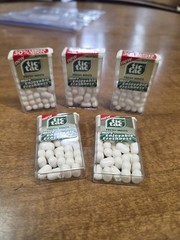 5 1990’s Packs Vintage Ferrero Tic Tac Fresh Mints Candy Container