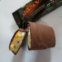 Rave Choco Coated Nougat a Caramel Bar Christmas Deco Wedding Gift Box 4 Pcs 26g
