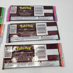 Pokémon Special Edition Hershey Bars 1.55 oz ea (6 bars total)#’s 1,2,5,7,10,11