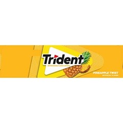 Trident Pineapple Twist Sugar Free Gum 12 Packs 14 Pieces Total 168 Sugarless…