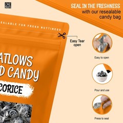 Matlow’s Licorice Hard Candy | Kosher 2 Pound (Pack of 1), black