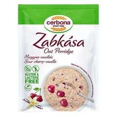 40x Cerbona Oat Porridge Gluten and Lactose Free – Cherry-Vanilla 50g / 1.7 oz
