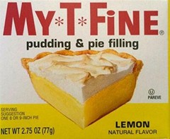 Lemon Pudding and Pie Filling Mix By My T Fine – 2.75 Ounce Box – 2 Box Pack