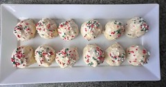 Italian Sprinkle Cookies * Italian Wedding Cookies
