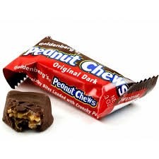 Original Dark Chocolate Goldenberg’s Peanut 0.3 Ounce (Pack of 225), brown