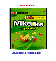 Mike and Ike Original Fruits Chewy Candy, 28.8 ounce Stand Up Bag, 1 count