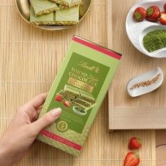Lindt Tokyo Style Matcha Strawberry White Chocolate Candy Bar – 5.1oz