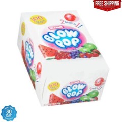 Charms Blow Pops, Assorted Flavors, 100-Count Box (8138)
