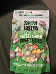 Sow Good freeze dried sweet bites candy