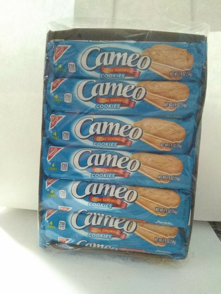 Cameo Creme Sándwich Cookies (12 individual packs) *Puerto Rico Candy*