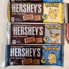 Pokémon Special Edition Hershey Bars 1.55 oz ea (9 bars total) NEW 1-7 10&11