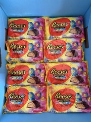 REESE’S TIE DYE EGGS PEANUT BUTTER MILK CHOCOLATE CUP 6 PACK BUNDLE DEAL