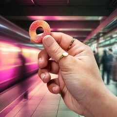 Peachie O’s 5lb Sour Gummy Rings, Peach Flavor