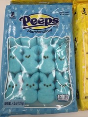 Qty 4- Peeps Marshmallow Easter Bunnies 12ct. 4.5oz Each (BB 02/2027) Over 1 Lb