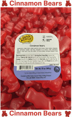 🐻 Spicy Sweet Delight! Cinnamon Bears Gummy Candy – 12 oz Sealed Container
