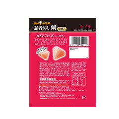 Japan Gummies UHA Mikakuto Ninja Meshi Steel Diamond Peach Flavor 45g × 10 bags