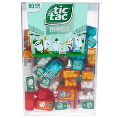 Tic Tac Mints Fruity Mint Flavor 2 Box Travel Dispenser Refreshing Breath
